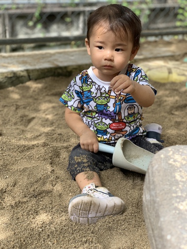 園庭と裏園舎であそんだよ⭐️りす 園庭と裏園舎であそんだよ⭐️りす
