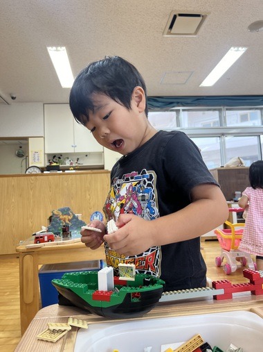名札を付ける練習!ぞう組 名札を付ける練習!ぞう組