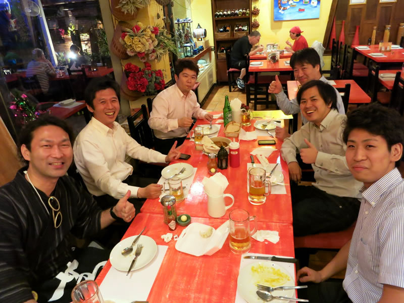 大盛況だった「浜松ナイト」の後は、ビッグ・ママの美味しい料理でシメる
