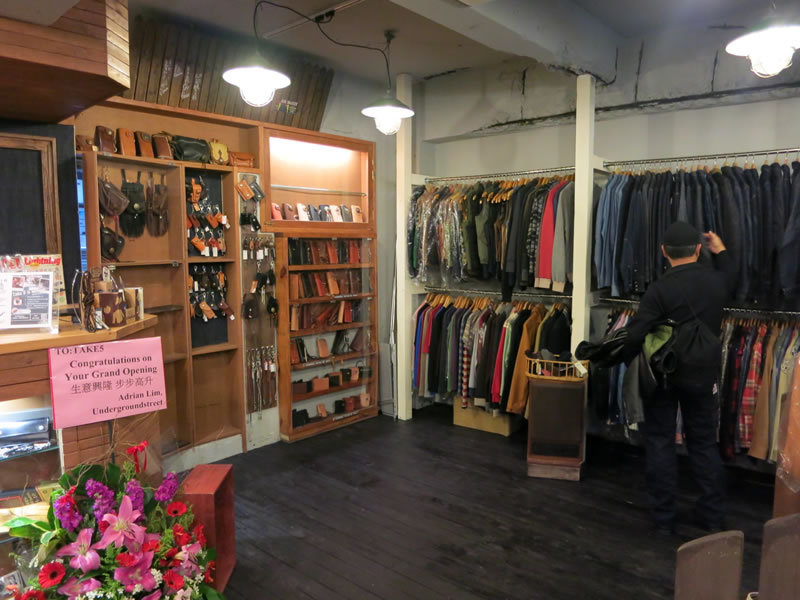 日本の匠の業を伝えるアメカジショップ「TAKE5」の香港・本店にやってきた