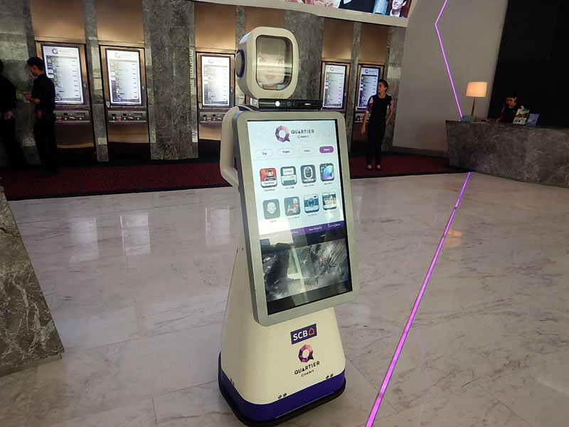 バンコクの新しいショッピングモールは、ロボットがお出迎えしてくれるらしい バンコクの新しいショッピングモールは、ロボットがお出迎えしてくれるらしい