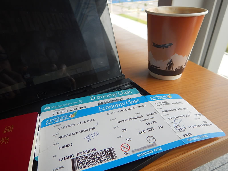 ラオス航空のチケットでは、スカイプライオリティは使えない！？
