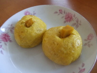 かぼちゃ蒸しパン