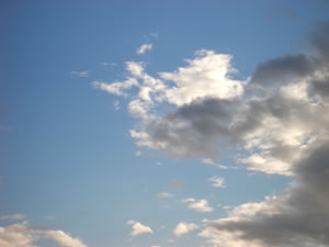 2006年元旦の空