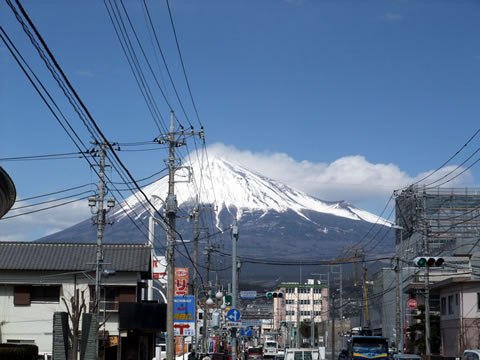 富士山は、元気をくれるぞ