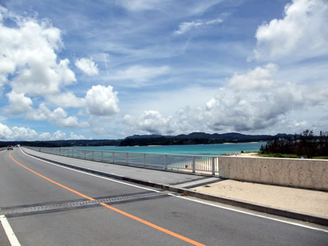 晴れ男二人でヤンバル古宇利島へ