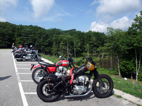 男のバイクは KAWASAKI ? W 大集合の巻