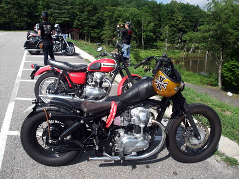 男のバイクは KAWASAKI ? W 大集合の巻