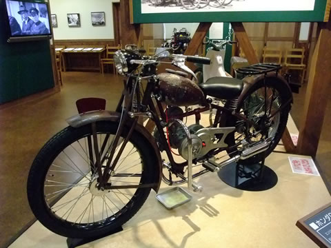 本田宗一郎ものづくり伝承館、オヤジのつくったバイクたち