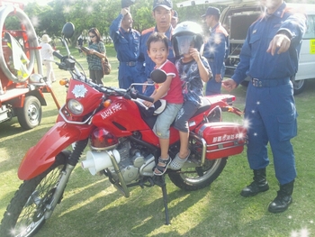 ☆給水車の試乗☆