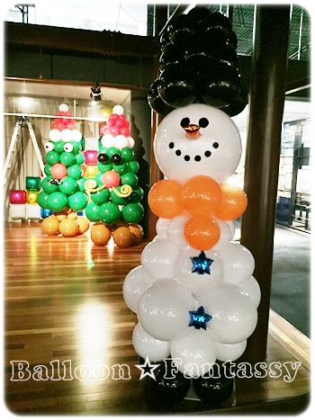 海洋博公園・クリスマス☆バルーンデコレーション☆彡 海洋博公園・クリスマス☆バルーンデコレーション☆彡