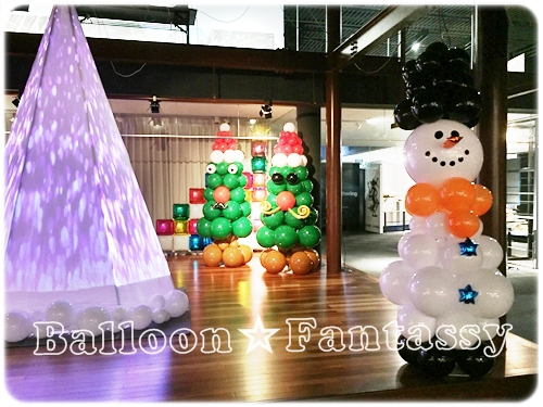 海洋博公園・クリスマス☆バルーンデコレーション☆彡 海洋博公園・クリスマス☆バルーンデコレーション☆彡