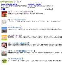 ブログランキングで「てぃーだスクエアカフェ」の上って?