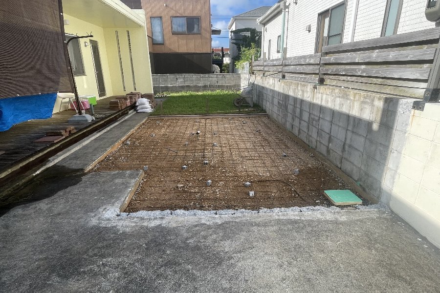【CSハウジング】名護市名護市大西U様邸 駐車場増設工事 【CSハウジング】名護市名護市大西U様邸 駐車場増設工事