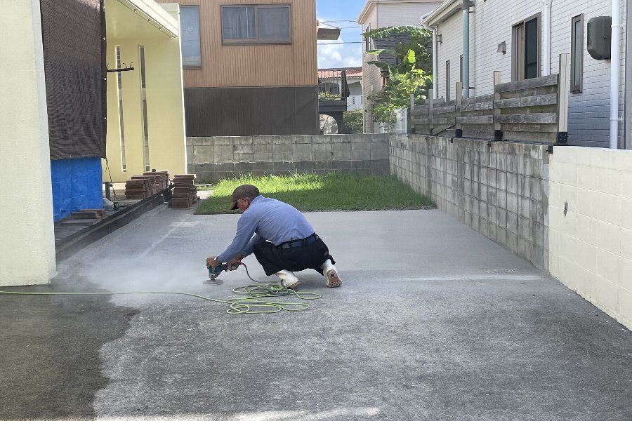 【CSハウジング】名護市名護市大西U様邸 駐車場増設工事 【CSハウジング】名護市名護市大西U様邸 駐車場増設工事