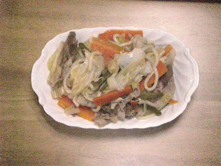 本日のメニュー(2/1)