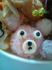 お弁当。