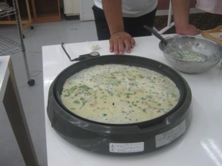 恵泉おりおん ヒラヤーチを作る