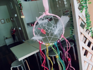 Dream catcher ゆみ先生の夏休み手作り教室 Dream catcher ゆみ先生の夏休み手作り教室