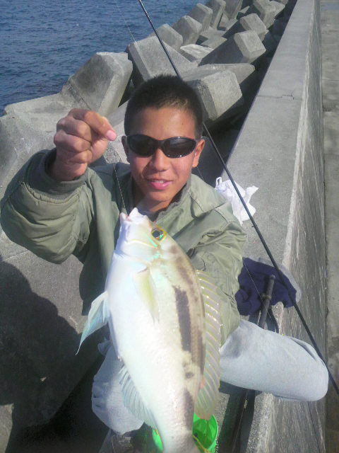 初釣り?