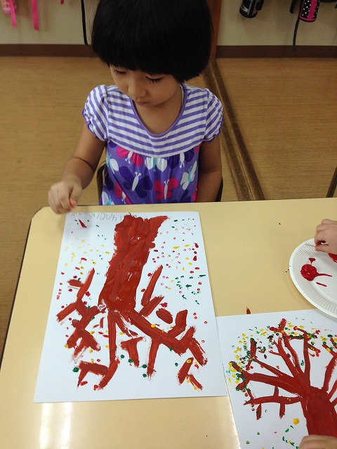 painting autumn tree painting autumn tree