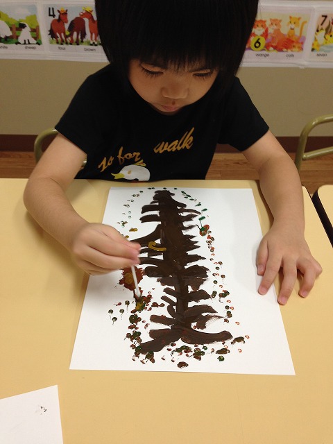 painting autumn tree painting autumn tree