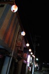 桜坂でオリオンビールちょうちん点灯式