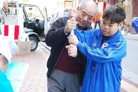 浮島通りでおもちつき!