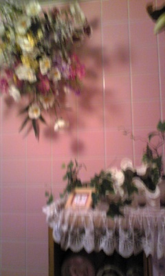 お花畑のようなトイレがある 凄い帯屋さん