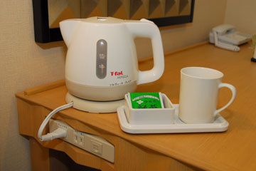 HOTELSSORUVITAPUREMIA旭桥的茶艺