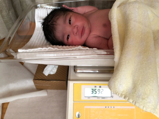 甥っ子誕生〜♫ 甥っ子誕生〜♫