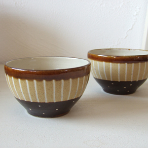 【やちむん(工房十鶴)】カフェオレボウル
