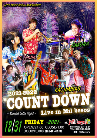 COUNT DOWN LIVE in Mil besos
