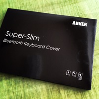 ANKERのiPad用スーパー☆スリム・ブルートゥース・キーボード・カバー