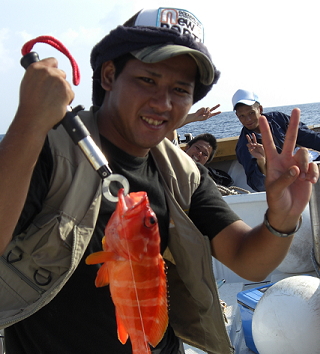 沖縄沖 釣れるよ