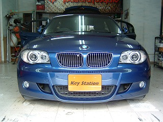 keystation BMW130i取り付け!