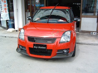 keystation SWIFT Sport SW取り付け!