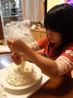 手作りケーキ