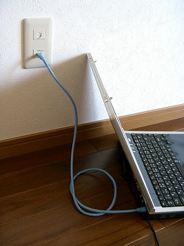 マンション光インターネット接続のテスト１