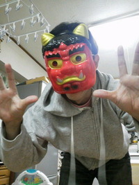 節分。 2012/02/04 17:30:51