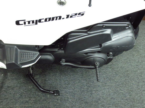 冬場でも安心のキックペダル付モデル　新登場　SYM　CITYCOM125i