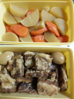 アレンジ晩御飯。