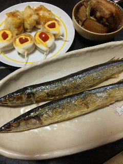 今日の晩御飯