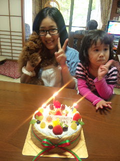 シーミー&実家で誕生日♪