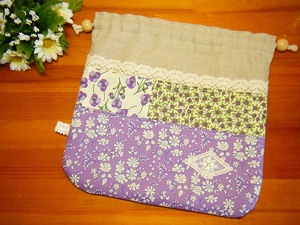 リバティ巾着入荷♪
