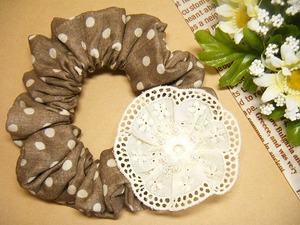 シュシュ3品入荷♪