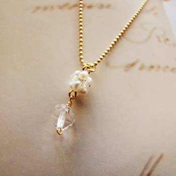 Crystal necklace♪