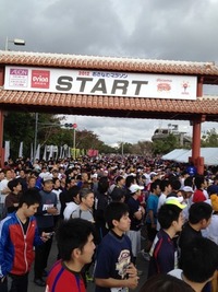 沖縄マラソンと桜