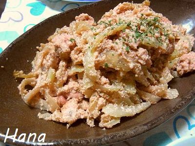 明太子 セロリ 玉ねぎ