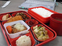健康的なお昼！ 2012/03/01 12:09:49